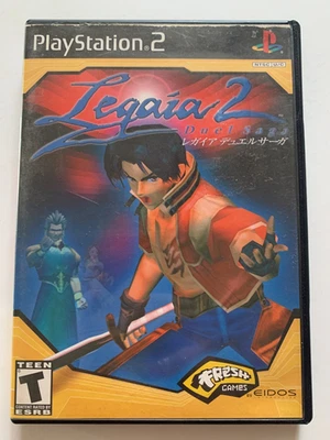 PlayStation 2  ( PS2 ) - Legaia 2 Duel Saga - 2002 - Black Label - DISC AND CASE - Image 1 of 4