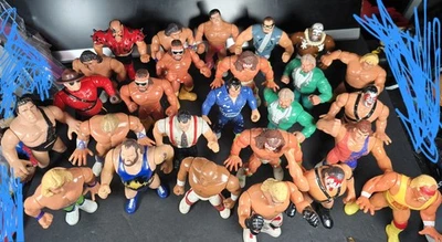 WWF WWE Hasbro Action Figure Lot Of 26 - Image 1 of 4