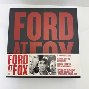Ford At Fox 21 DVD Box Set Collection 24 John Ford Movies, Book & Inserts RARE - Foto 1 di 14
