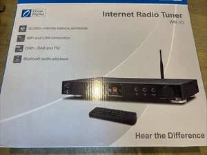 Ocean Digital Internet Radio Tuner WR10 UKW/Ethernet Bluetooth mit Fernbedienung - Bild 1 von 3