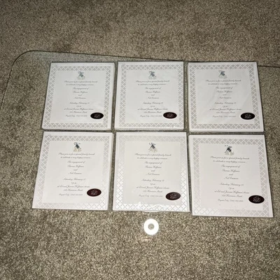 Kit de invitación Party Express Hallmark boda novias campanas de ducha 6 paquetes de 10 Foto 1 de 3