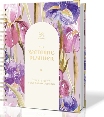 Wedding Planner Book and Organizer - A4 Wedding Planning Book with Checklist, Ca - image 1 of 4