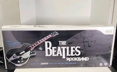 BRAND NEW Nintendo Wii Beatles Rock Band Rickenbacker 325 Guitar RARE RockBand - Image 1 of 4