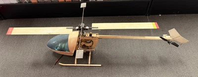 Vintage Schluter Mini-Boy RC Remote Control Helicopter w/ Engine and Servos - Image 1 of 4