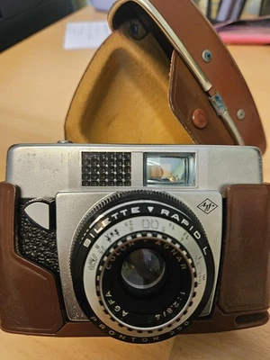 Vintage alter Fotoapparat Agfa Silette Rapid L Prontor 250 Color Agnar - Bild 1 von 4