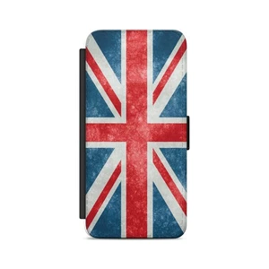 UK Flagge Großbritannien Union Jack Klapphülle Brieftasche Handyhülle für Samsung Modelle - Bild 1 von 4