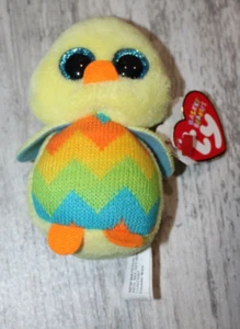 TY Tweet the Chick Cesta de Pascua Gorros con Etiquetas Peluche Amarillo 2014 - Imagen 1 de 3