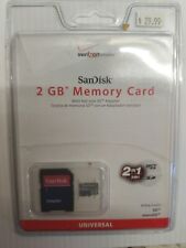 Verizon Wireless SanDisk 2gb Memory Card With Full Size SD Adapter