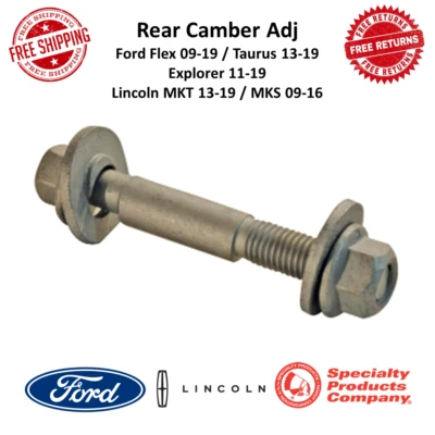 SPC Rear +/- .75 Degree Camber Adjustment Kit For Lincoln MKT, MKS & Ford Taurus - Image 1 of 4