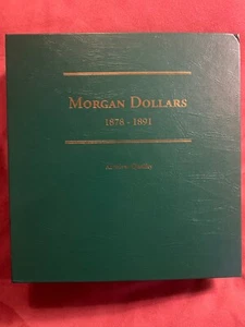 Littleton Deluxe Coin Album Morgan Dollar Archival Excellent Condition NOS 4 - Picture 1 of 4