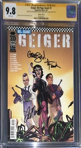 Geiger 80-Page Giant #1 Var D CGC SS 9.8 Sig from Anderson, Frank, and Johns - Bild 1 von 2