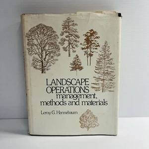 Landscape Operations Management Methods and Materials Hardcover 1980 - Picture 1 of 22