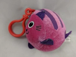 Hallmark Cat Clip On Plush Kitten Pink Purple 3 Inch Stuffed Animal toy - Picture 1 of 4