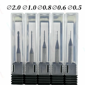 5Sizes Dental Roland DLC Bur CAD CAM Zirconia Milling Burs D4 Cutting Bur Coated - Picture 1 of 13