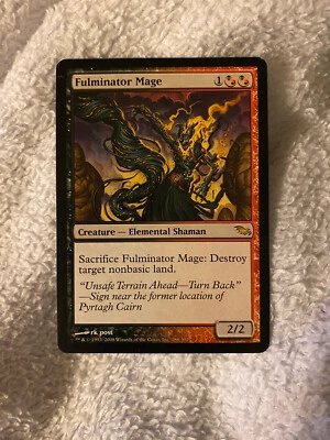MTG Card Magic Fulminator Mage  - Image 1 of 2