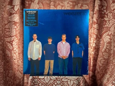SEALED Weezer Blue Album HALF SPEED mastering 45RPM 2LP 30th red green - Image 1 of 4