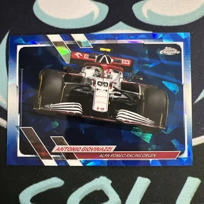 2021 Topps Chrome Sapphire Formula 1 F1 Antonio Giovinazzi #111 - Image 1 of 2