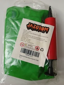Floating Vest For Kids 3-5 Yrs With Pump Green New - Picture 1 of 2