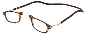 Calabria Snap Magnetic Bridge Front Connect L-XL Reading Glasses +2.50 Tortoise - Picture 1 of 9