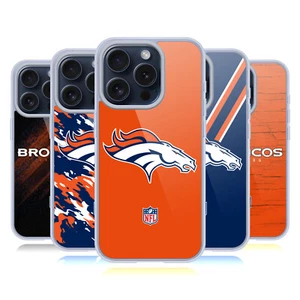 OFFICIEL NFL DENVER BRONCOS LOGO ÉTUI COQUE EN GEL POUR APPLE iPHONE TÉLÉPHONES - Photo 1 sur 14