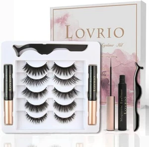 3D Mink Faux Eyelashes Long Thick Natural Fake False Eye Lashes Set Makeup UK - Picture 1 of 26