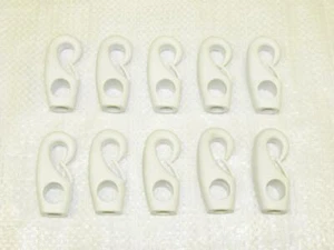 x10 8MM Nylon Shock Cord Hooks - Bungee Attachment Fitting Secure Assembly - Foto 1 di 2