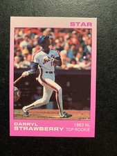 Darryl Strawberry  1988 STAR CO 1983 NL TOP ROOKIE  Card #8  NEW YORK METS