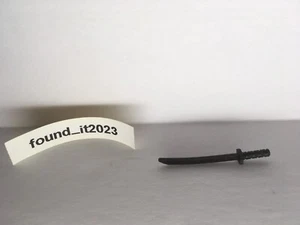 Lego Minifigur Figur schwarz Katana 1x Schwert Ninjago lose - Bild 1 von 2
