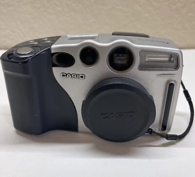 Casio QV QV-3000Plus 3.3 MP Digital Camera - Black & Metallic silver **READ** - Image 1 of 4