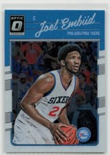 JOEL EMBIID 2016-17 Panini Donruss Optic #1 (1st Year Optic) Philadelphia 76ers