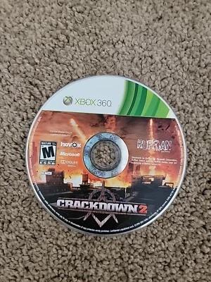 Crackdown 2 X-box 360 Disc Only Cleaned, Tested, Working - Image 1 of 2