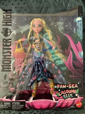 Monster High Fan-Sea LAGOONA BLUE Fashion Doll Entertainment Exclusive, 2023 nib - Image 1 of 2