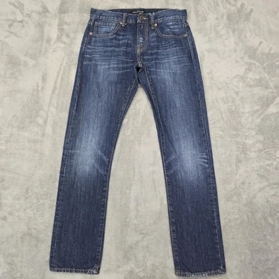 Lucky Brand Jeans Mens 30x30 Blue 110 Skinny Rick Medium Wash Denim Slim Fit - Image 1 of 4