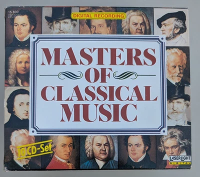 Masters of Classical Music - 10 CD Box (1989, Laserlight) - Image 1 of 4