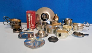 WMF - 27-teiliges Konvolut verschiedener Artikel aus Metall - silberfarben - Bild 1 von 14