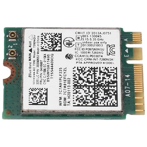 7260NGW 7260AC WiFi Card 2.4G/5G BT4.0 04X6007 for X250 X2405705 - Afbeelding 1 van 6
