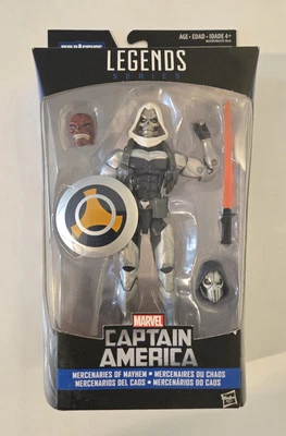Boneco de ação MARVEL LEGENDS TASKMASTER 6" caveira vermelha BAF - Imagem 1 de 2