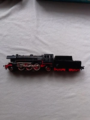 Märklin H0 Dampflok mit Schlepptenderlok 23014mit Raucheinsatz - Bild 1 von 2