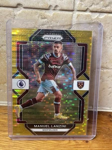 2022-23 Panini Prizm Premier League #57 Manuel Lanzini Gold Pulsar #2/10 - Picture 1 of 2