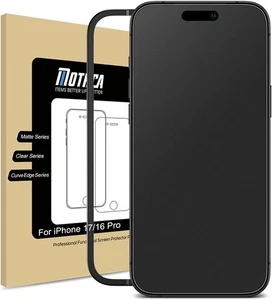 Mothca Matt Glas Displayschutzfolie für iPhone 17 / 16 Pro - 6,3 Zoll  - Bild 1 von 7