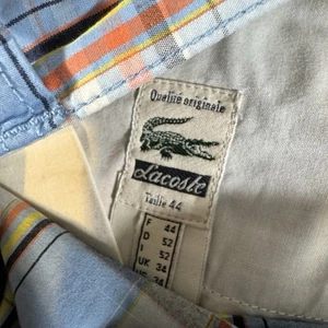 Lacoste Chino Shorts Herren Gr. 34 kariert - Bild 1 von 5