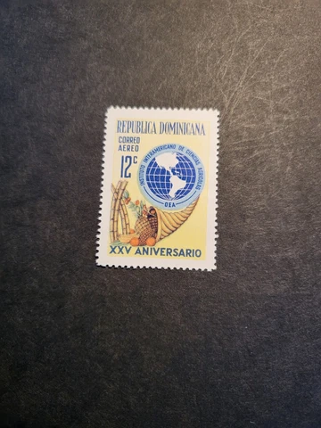 Stamps Dominica Republic Scott #C155 never hinged Cover