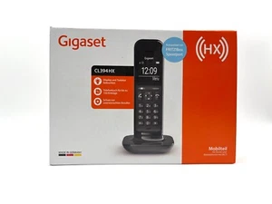 Gigaset CL394HX - DECT-Mobilteil mit Ladeschale Schnurloses Design schwarz - NEU - Bild 1 von 5