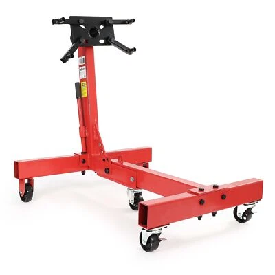 Wiltec Cavalletto supporto motore 680 kg 5 ruote girevoli Porta motore Officina