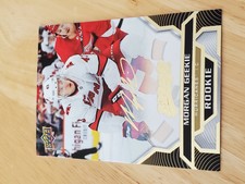2020-21 Upper Deck MVP Rookies Gold Script Morgan Geekie #225 Hurricanes