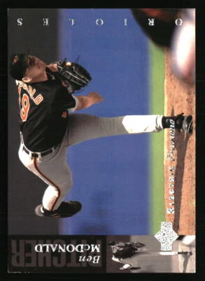 Ben McDonald 1994 Upper Deck Electric Diamond #456 Baseball Card - Image 1 of 2