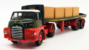 Corgi 1/50 Scale 19801 - Bedford S Type & Flat Trailer - Eddie Stobart - Picture 1 of 4