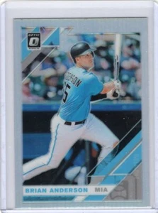 2019 Donruss Optic Baseball Holo Parallel #173 Brian Anderson - Picture 1 of 2