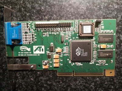 Video Card ATI Technologies PN 109-49300-00 TAIWAN Components See Screen Images - Image 1 of 4