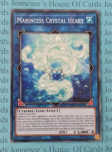 LED9-EN042 Marincess Crystal Heart Yu-Gi-Oh Card 1st Edition New - Picture 1 of 4
